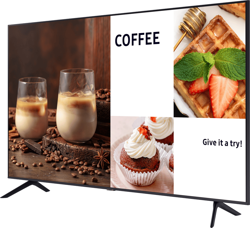 Samsung BE55C-H 55" 4K UHD 16:9 250NITS 16/7" - (Löytötuote luokka 2) 55" 3840 × 2160pixels