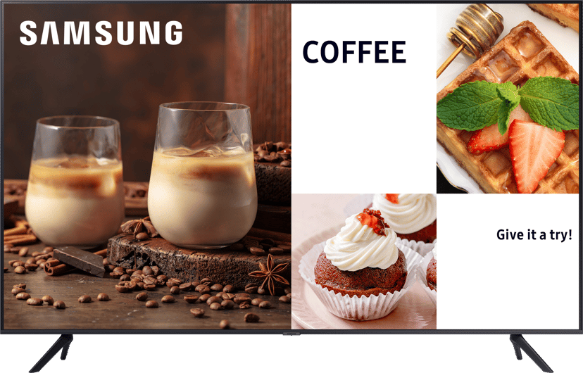 Samsung BE55C-H 55" 4K UHD 16:9 250NITS 16/7" - (Kuppvare klasse 2) 55" 3840 × 2160pixels