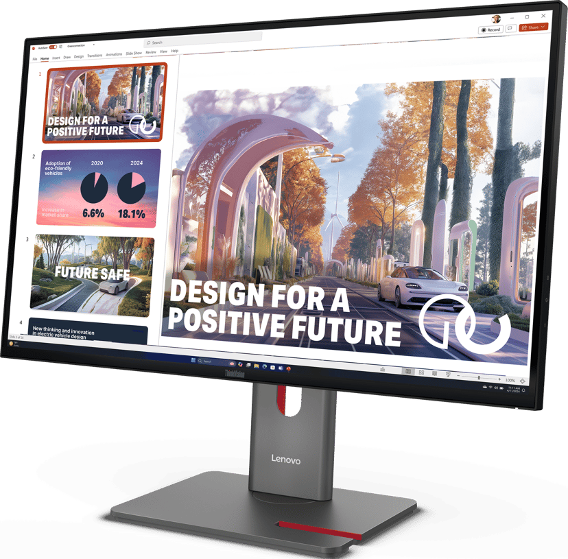 Lenovo ThinkVision P27QD-40 27" 2560 × 1440pixels IPS 16:9 120Hz