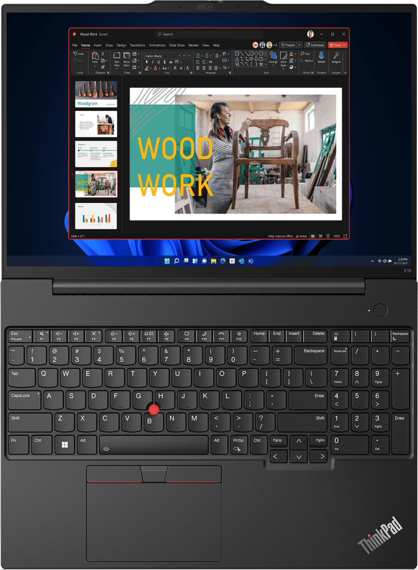 Lenovo ThinkPad E16 G1 - (Fyndvara klass 2) Intel Core i7 32GB 512GB 16"
