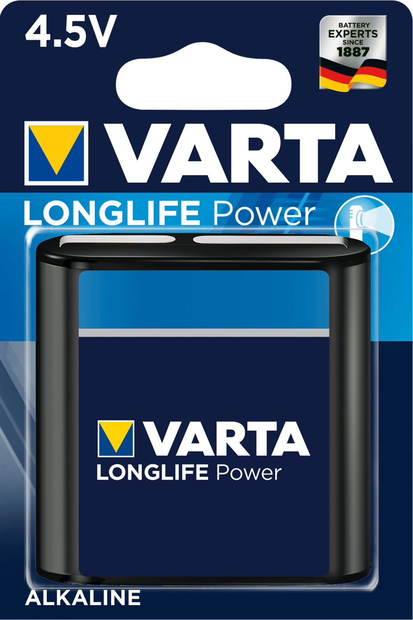 Varta Battery 3LR12 4.5V Longlife Alkaline
