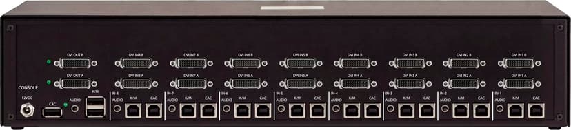 Startech StarTech.com CK4-D208C KVM-bryter Svart