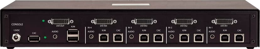 Startech StarTech.com CK4-D104C KVM-bryter Svart