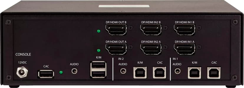 Startech StarTech.com CK4-HP202C KVM-bryter Svart
