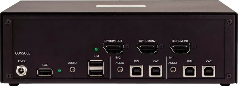 Startech StarTech.com CK4-HP102C KVM-kytkin Musta