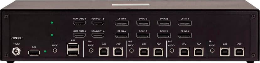 Startech StarTech.com CK4-PM204C KVM-bryter Svart
