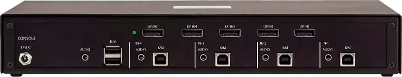 Startech StarTech.com CK4-P104 KVM-bryter Svart
