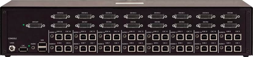 Startech StarTech.com CK4-D116C KVM-bryter Svart