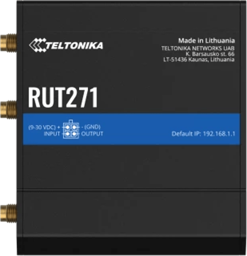 Teltonika RUT271 RedCap 5G Wireless Router - (Kuppvare klasse 2)