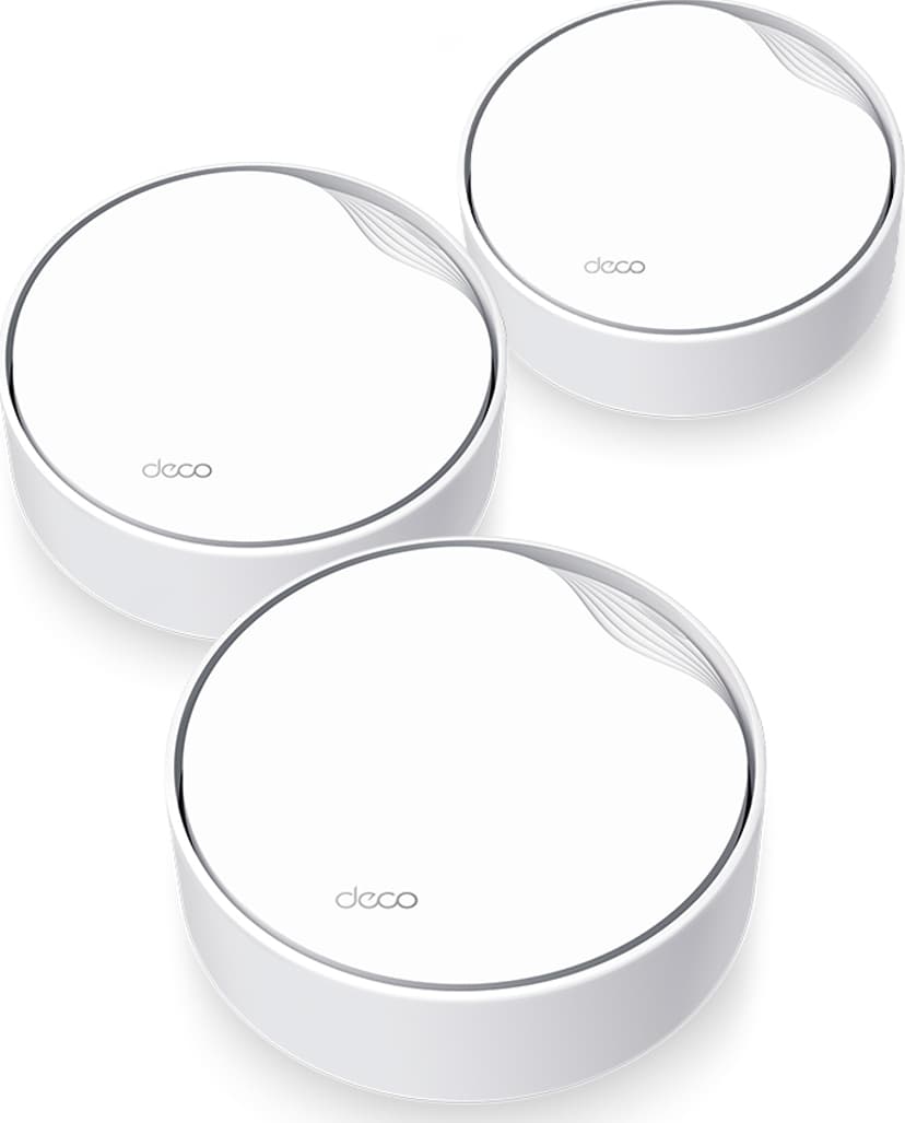 TP-Link Deco X50 PoE WiFi 6 Mesh System 3-Pack - (Löytötuote luokka 2)
