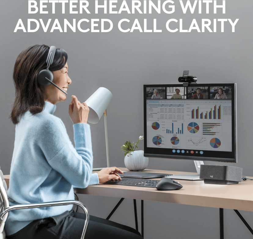 Logitech Zone Wireless 2 - (Fyndvara klass 2) Stereo USB-C UC Grafit