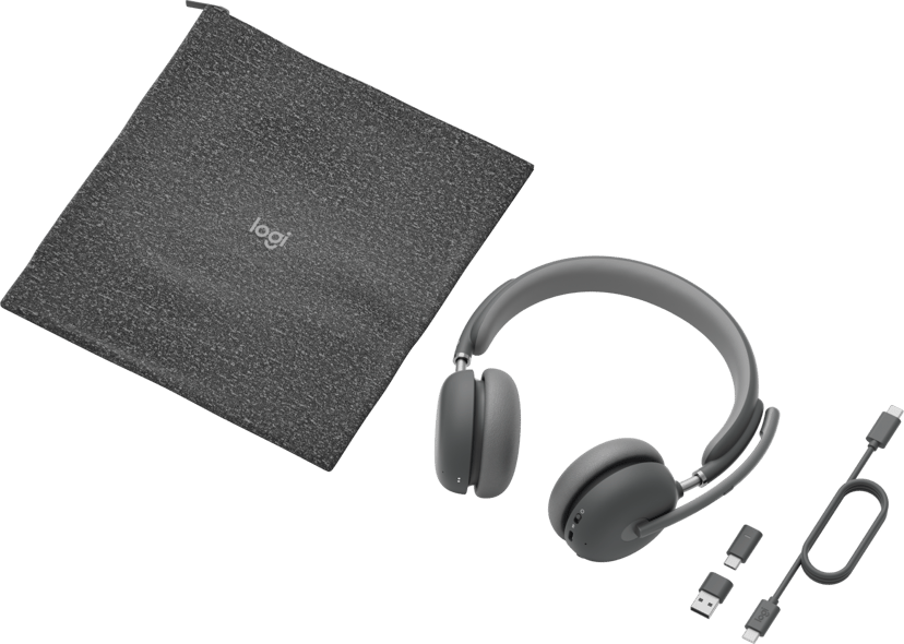Logitech Zone Wireless 2 - (Fyndvara klass 2) Stereo USB-C UC Grafit