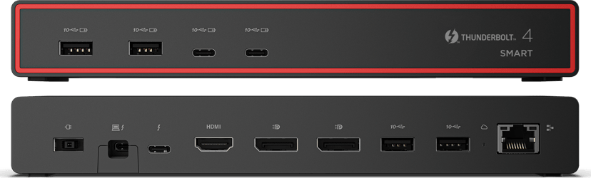Lenovo ThinkPad Thunderbolt 4 Smart Dock G2 7500 - (Löytötuote luokka 2) Thunderbolt 4