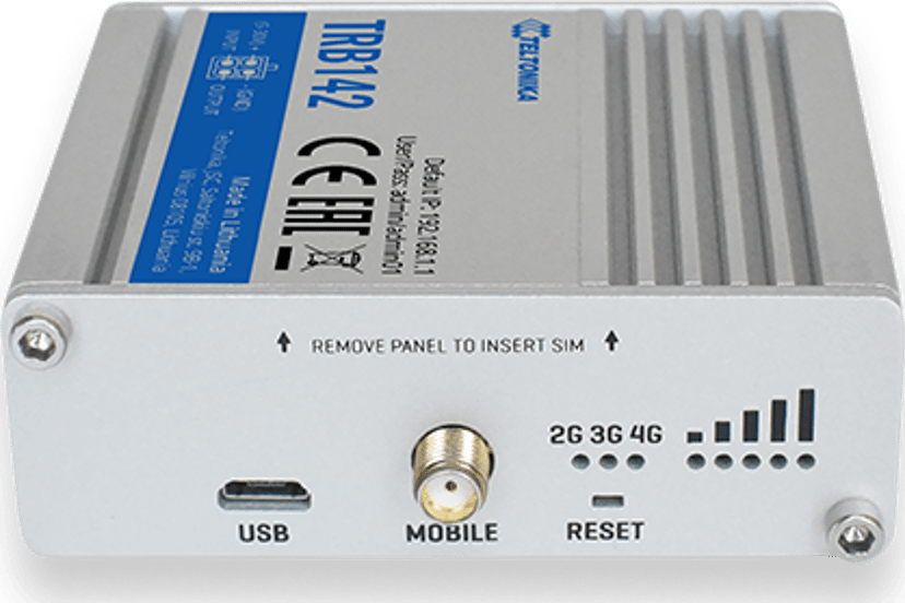 Teltonika TRB142 4G Iot Gateway RS232 - (Fyndvara klass 2)