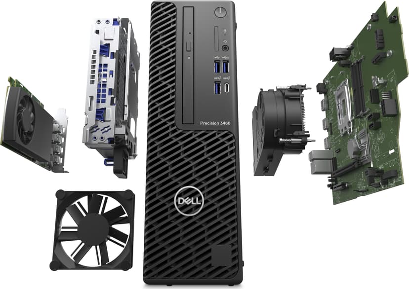 Dell PRECISION 3460 SFF - (Fyndvara klass 2) Intel Core i7 16GB 512GB
