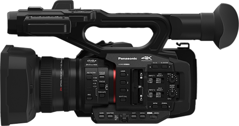 Panasonic HC-X2E videokamera Kädessä/olkapäällä pidettävä videokamera MOS 4K Ultra HD musta