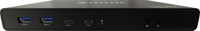 Prokord  Workplace Charging Dockingstation USB-C 5K Dual Monitor 65W - (Fyndvara klass 2) USB-C 3.2 Gen 1 (3.1 Gen 1)