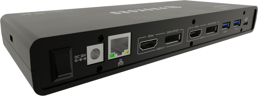 Prokord  Workplace Charging Dockingstation USB-C 5K Dual Monitor 65W - (Fyndvara klass 2) USB-C 3.2 Gen 1 (3.1 Gen 1)