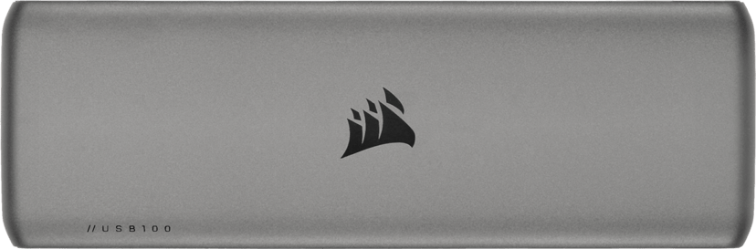 Corsair USB100 USB 3.2 Gen 1 (3.1 Gen 1) Type-C Black - (Fyndvara klass 2) USB-C 3.2 Gen 1 (3.1 Gen 1)