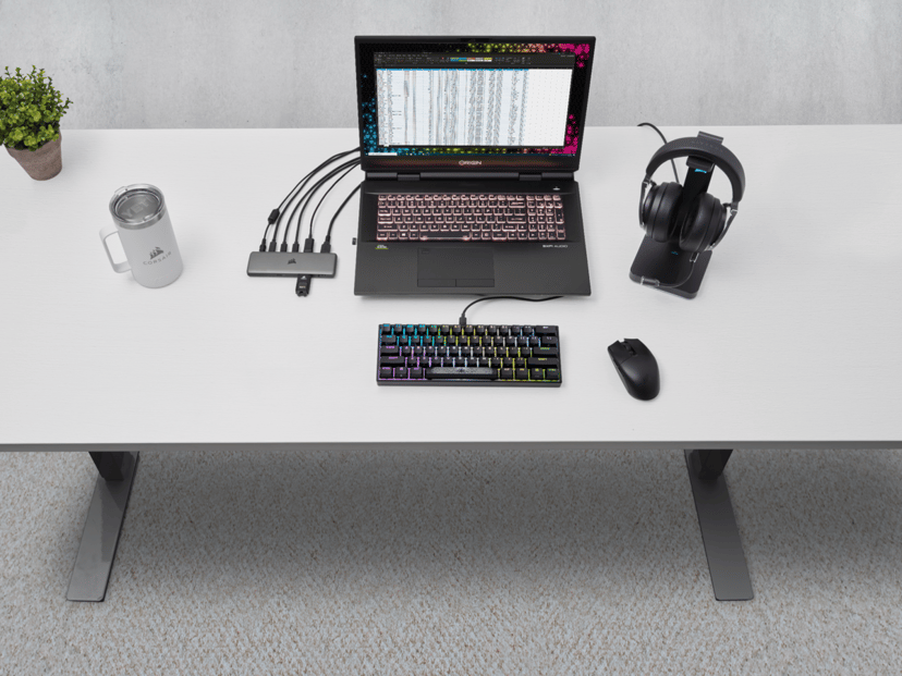 Corsair USB100 USB 3.2 Gen 1 (3.1 Gen 1) Type-C Black - (Kuppvare klasse 2) USB-C 3.2 Gen 1 (3.1 Gen 1)