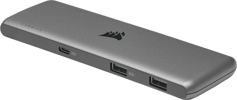 Corsair USB100 USB 3.2 Gen 1 (3.1 Gen 1) Type-C Black - (Löytötuote luokka 2) USB-C 3.2 Gen 1 (3.1 Gen 1)