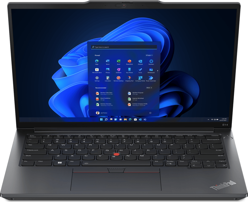 Lenovo THINKPAD E14 G5 CI7-1355U 16/512 14" W11P - (Löytötuote luokka 2) Intel Core i7 16GB 512GB 14"