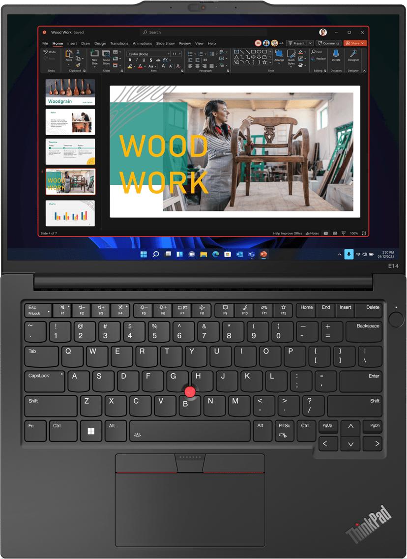 Lenovo THINKPAD E14 G5 CI7-1355U 16/512 14" W11P - (Fyndvara klass 2) Intel Core i7 16GB 512GB 14"