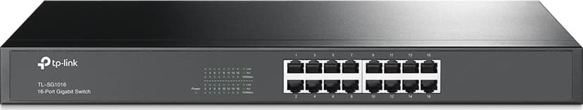 TP-Link TL-SG1016 network switch Unmanaged Gigabit Ethernet - (Löytötuote luokka 2)