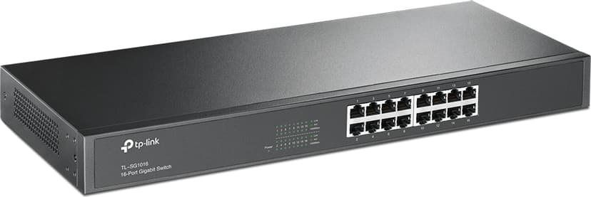 TP-Link TL-SG1016 network switch Unmanaged Gigabit Ethernet - (Kuppvare klasse 2)