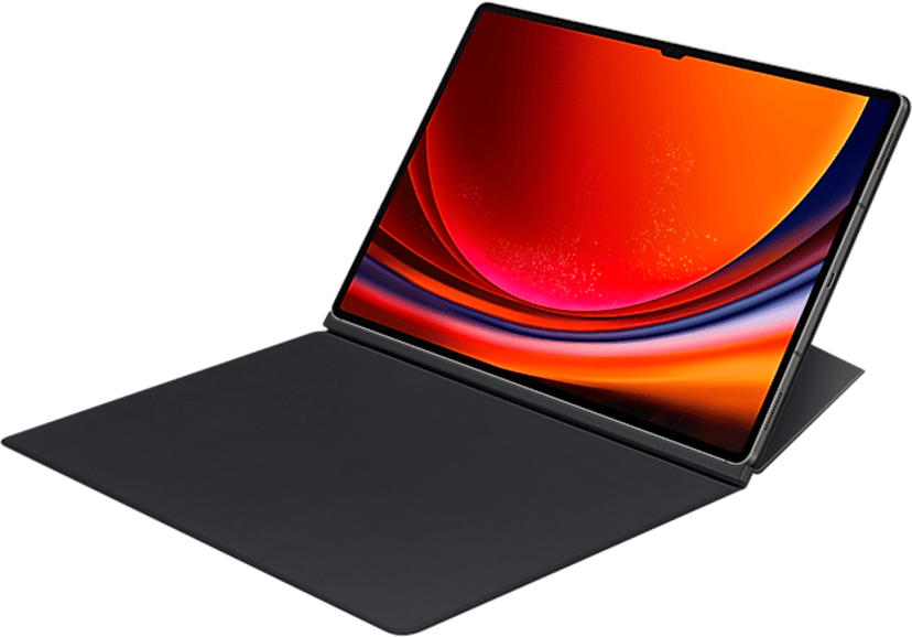 Samsung Galaxy Tab S9/S10 Ultra Smart Book Cover Black - (Kuppvare klasse 2) Samsung Galaxy Tab S10 Ultra, Samsung Galaxy Tab S9 Ultra Sort