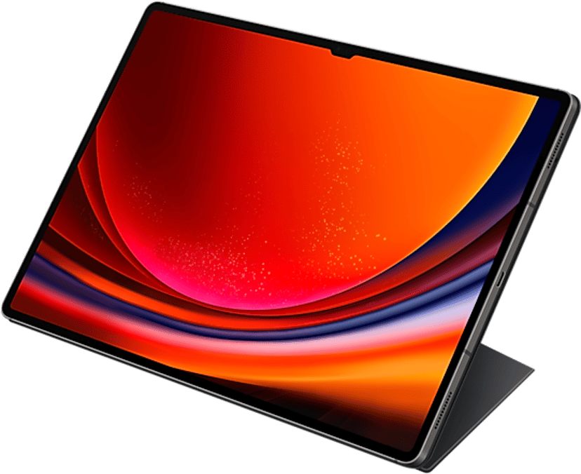 Samsung Galaxy Tab S9/S10 Ultra Smart Book Cover Black - (Kuppvare klasse 2) Samsung Galaxy Tab S10 Ultra, Samsung Galaxy Tab S9 Ultra Sort