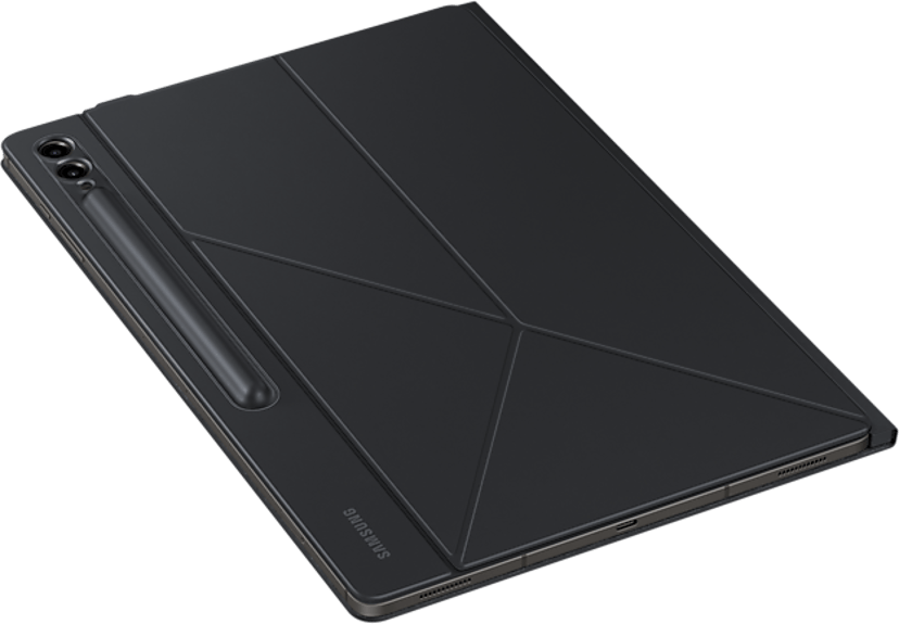 Samsung Galaxy Tab S9/S10 Ultra Smart Book Cover Black - (Kuppvare klasse 2) Samsung Galaxy Tab S10 Ultra, Samsung Galaxy Tab S9 Ultra Sort