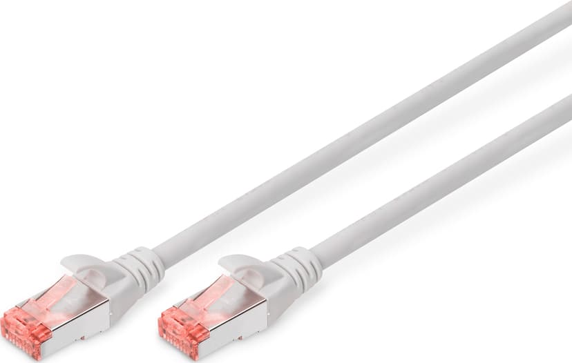 Digitus Patch Cord LSZH RJ-45 Cat 6 20m Harmaa