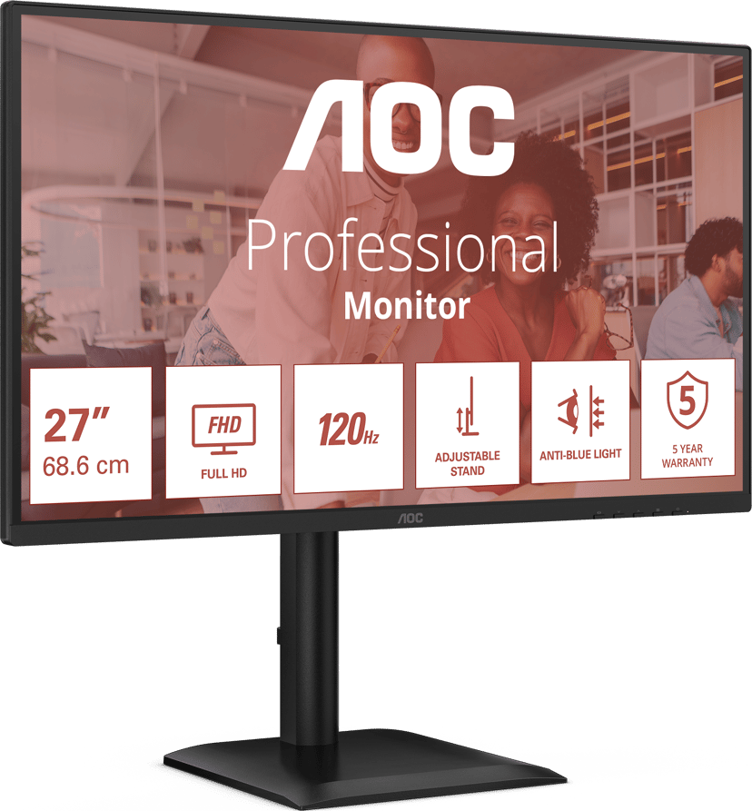 AOC 27E4CV 27" 1920 × 1080pixels IPS 16:9 120Hz