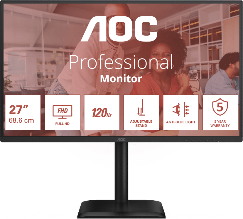 AOC 27E4CV 27" 1920 × 1080pixels IPS 16:9 120Hz