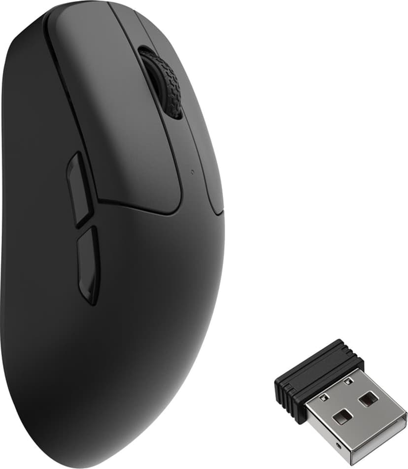 Keychron M2 8K RF Wireless + Bluetooth + USB-C Mus Sort