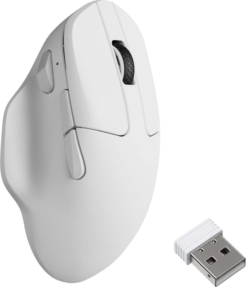 Keychron M7 8K RF Wireless + Bluetooth + USB-C Hiiri Valkoinen