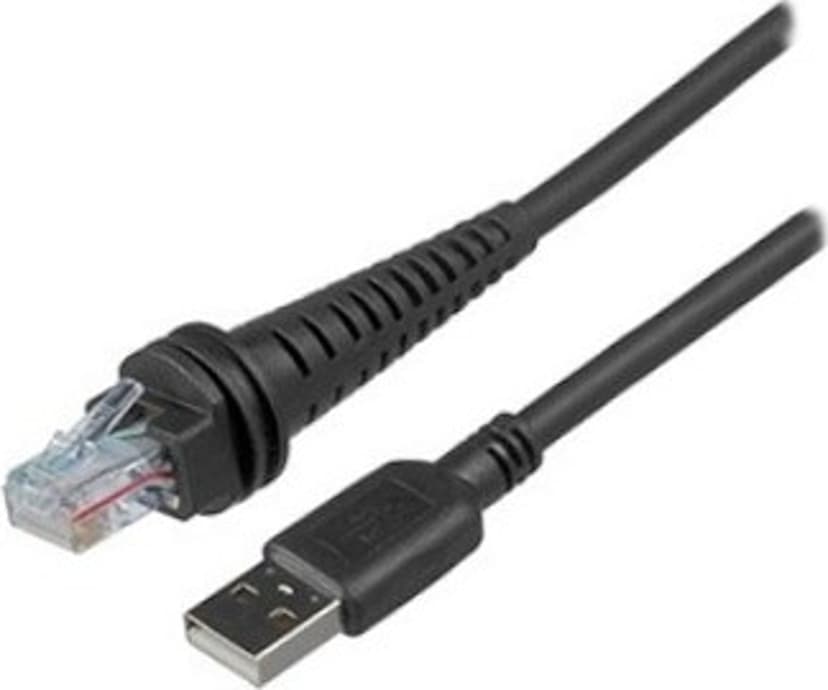 Honeywell Kabel USB-A - USB-B Rak 1.5m Svart