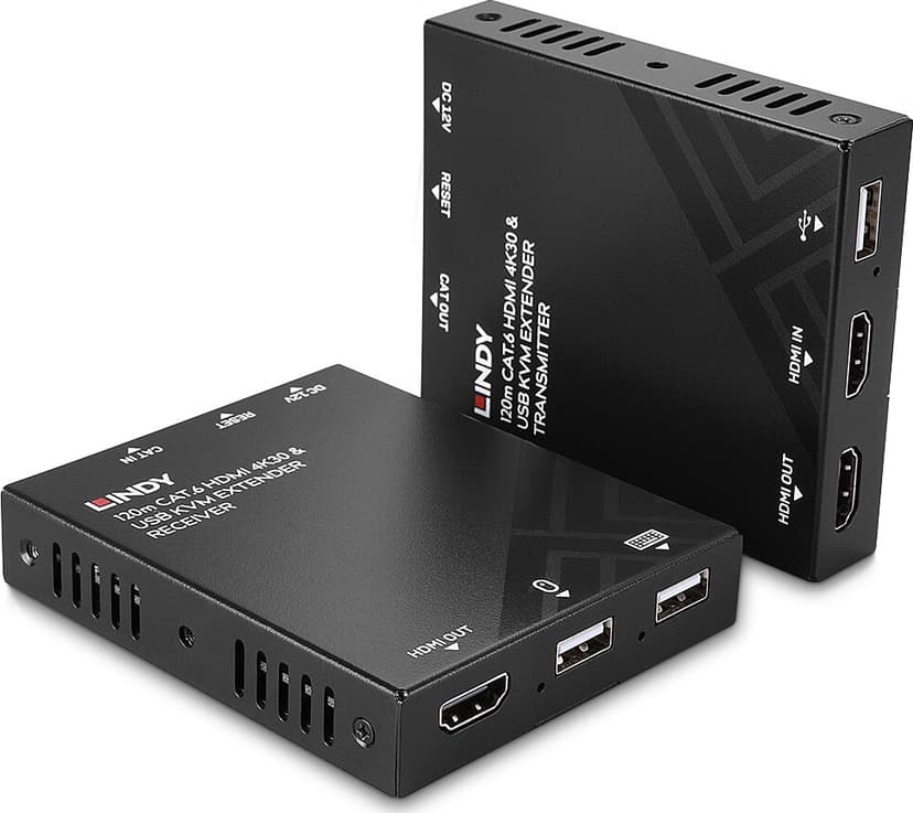 Lindy 39381 KVM-extender Zender en ontvanger