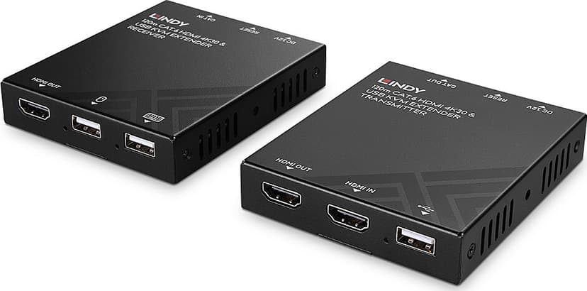 Lindy 39381 KVM-förlängare Sändare och mottagare