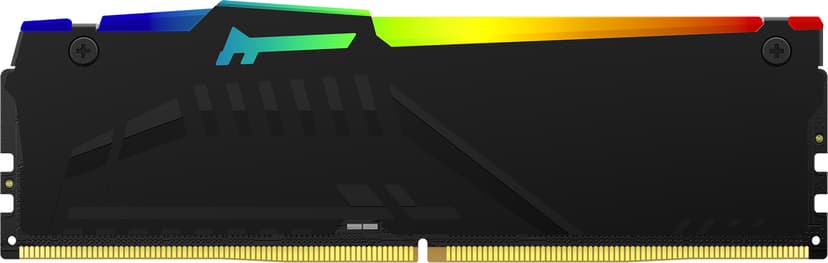 Kingston FURY BEAST RGB 32GB (2X16) DDR5 6000MHZ CL36 X/E - (Kuppvare klasse 2) 32GB 3000, 6000MHz DDR5 288-pin DIMM