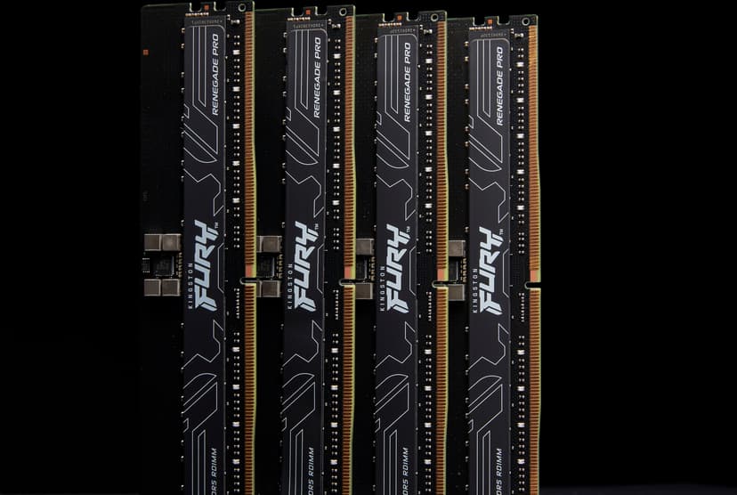Kingston RENEGADE PRO 128GB (4X32) DDR5 6400MHZ CL32 ECC X/E - (Kuppvare klasse 2) 128GB 6400MHz DDR5 288-pin DIMM
