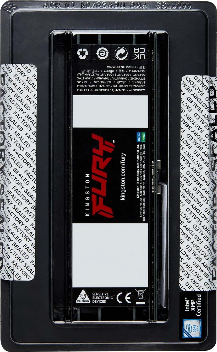 Kingston RENEGADE PRO 128GB (4X32) DDR5 6400MHZ CL32 ECC X/E - (Kuppvare klasse 2) 128GB 6400MHz DDR5 288-pin DIMM