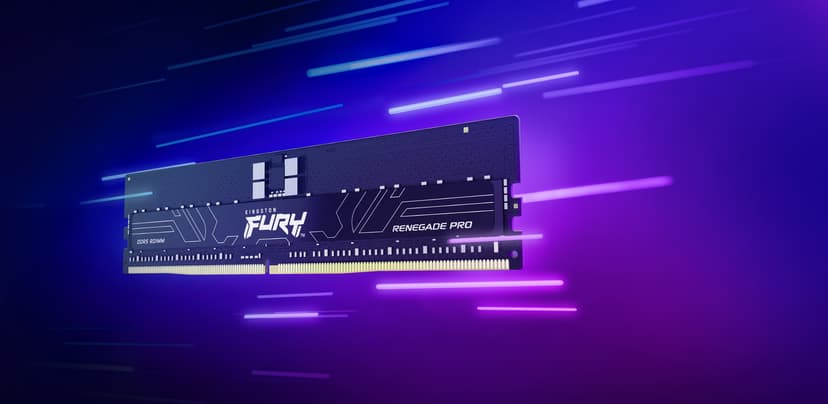 Kingston RENEGADE PRO 128GB (4X32) DDR5 6400MHZ CL32 ECC X/E - (Kuppvare klasse 2) 128GB 6400MHz DDR5 288-pin DIMM