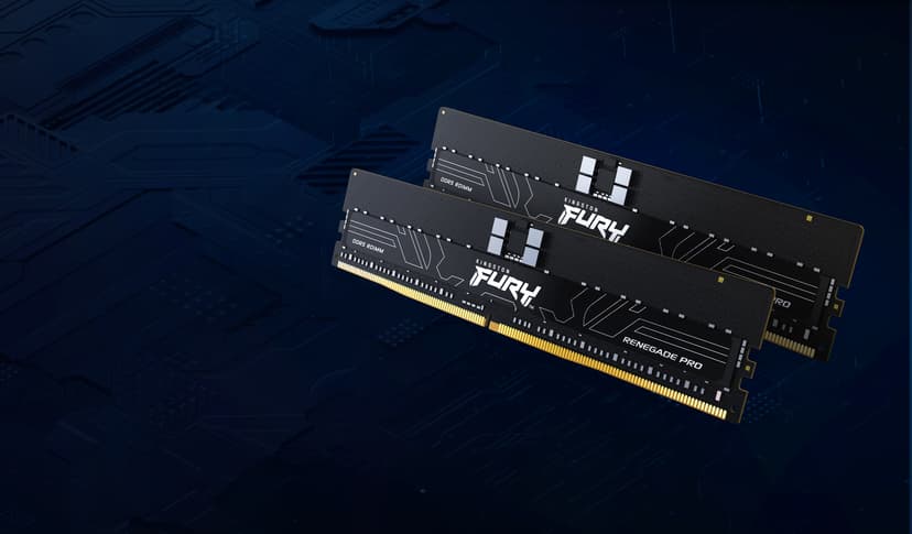 Kingston RENEGADE PRO 128GB (4X32) DDR5 6400MHZ CL32 ECC X/E - (Kuppvare klasse 2) 128GB 6400MHz DDR5 288-pin DIMM