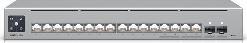 USW-Pro-Max-16 L2スイッチ Unifi ネットワーク機器 スイッチ Pro Max 16 - Ubiquitiストア 日本