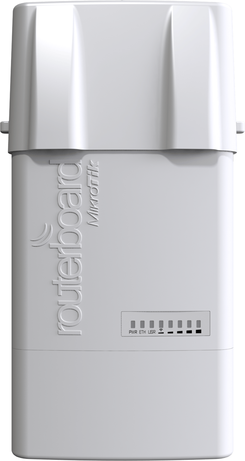 Mikrotik BaseBox 5 Grå Strömförsörjning via Ethernet (PoE) stöd