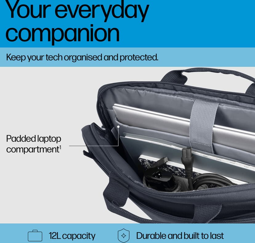 HP Everyday Läppärilaukku 16" 16.1" Polyesteri Harmaa