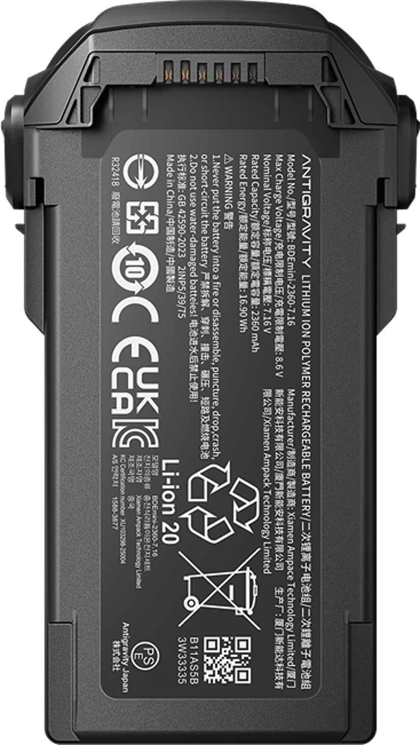 Antigravity A1 Flight Battery