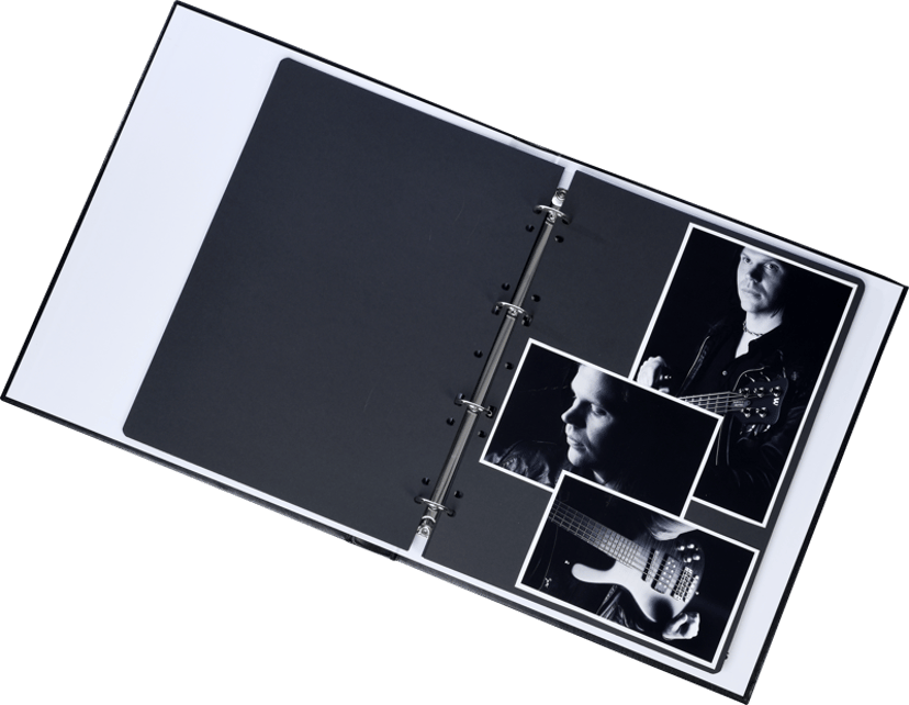 Focus Prestige Ringbinder Black